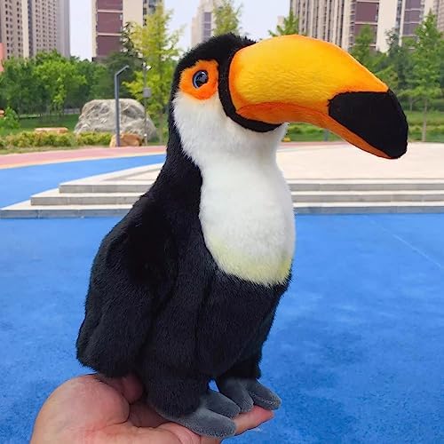 Lilizzhoumax Lifelike Toucan Plush Realistic Soft