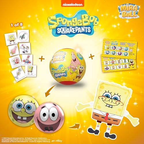 MiraBall SpongeBob Squarepants 3-in-1 Surprise Blind Box