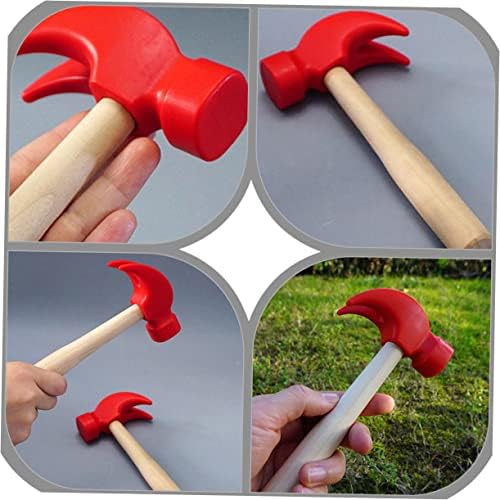 SUPVOX Wooden Hammer Set 3pcs Construction Toy for Kids