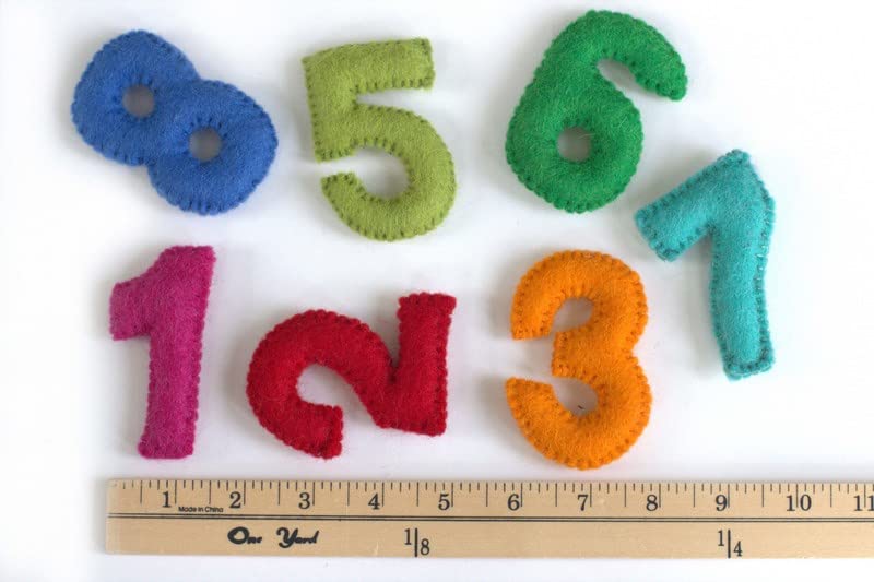 Matthew Mae Monthly Milestone Felt Number Set 0-9
