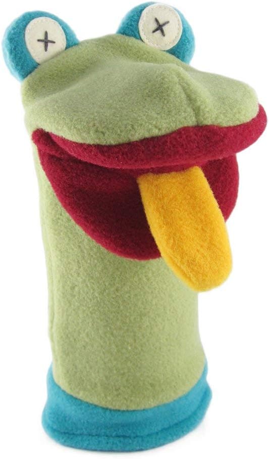 Cate and Levi Hand Puppets Set of Three - Puppy Bunny Frog