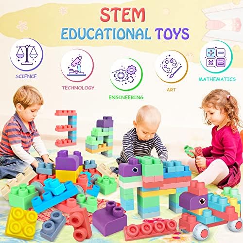 Soft Building Blocks for Toddler 20 PCS Large Stacking Blocks