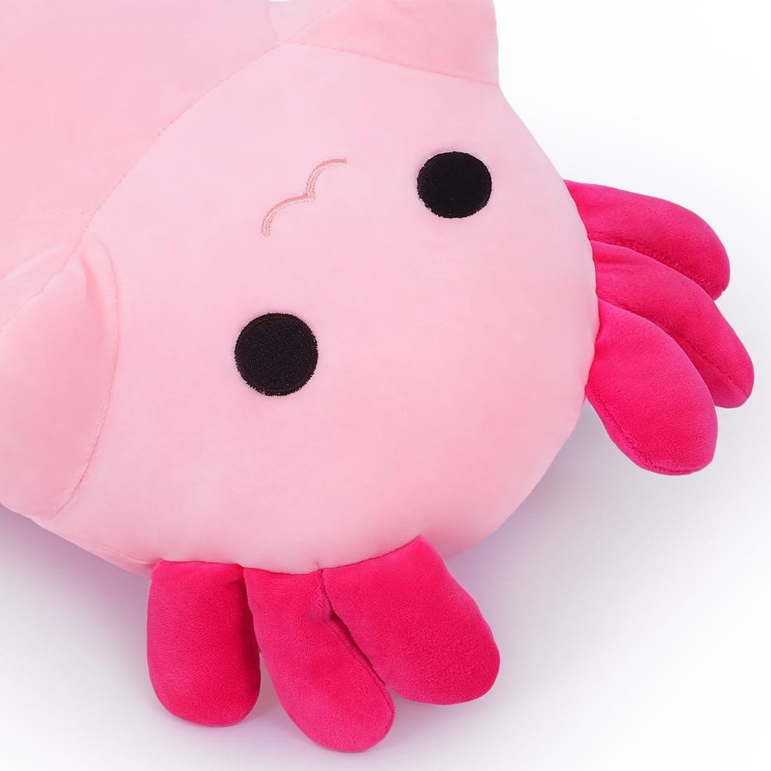 Sausudols 354 Inch Axolotl Plush Toy Pink
