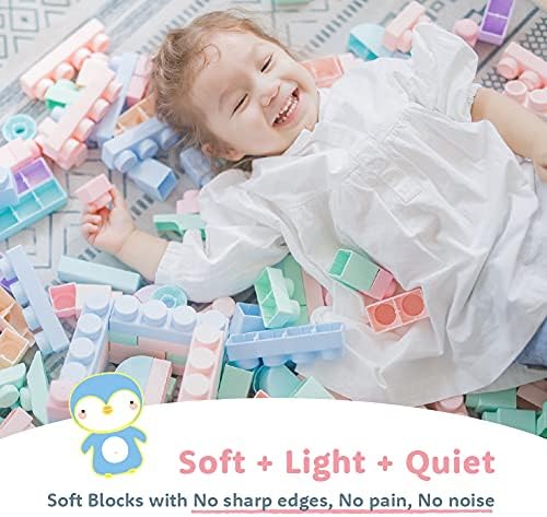 MOOMU Soft Stacking Blocks for Infants 6 Months and Up