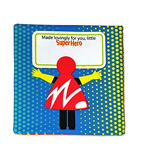 Super Heroes and You Soft Cloth Book for Baby 1
