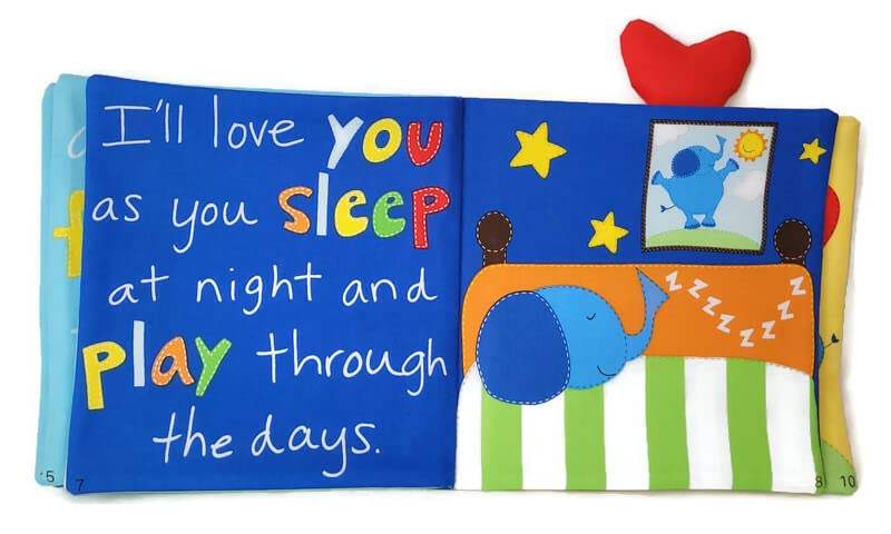 Soft Cloth Books for Baby - Lots of Love
