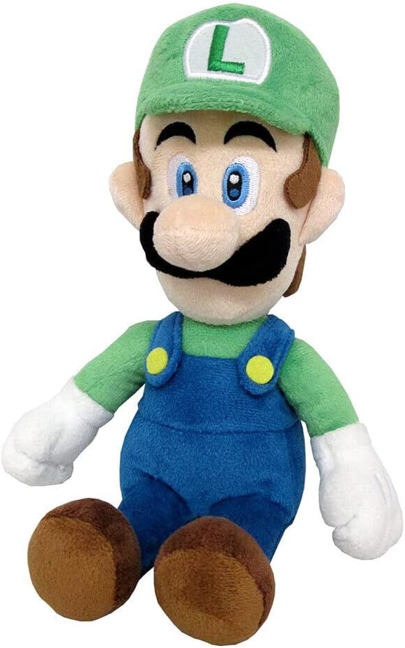 Little Buddy Super Mario Luigi Plush 10 Inches