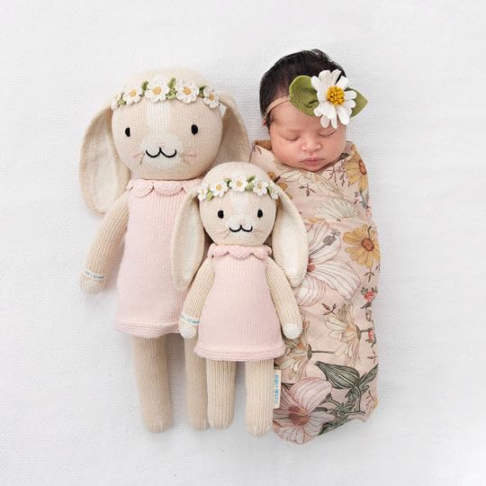 Cuddle Kind Hannah the Bunny Blush Regular 20 Hand-Knit Doll