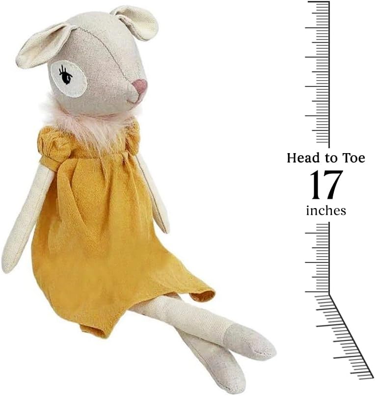 MON AMI Bambi Deer Plush Toy - 17 Soft Stuffed Animal for Kids