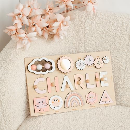 Personalized Busy Board with Engraved Message