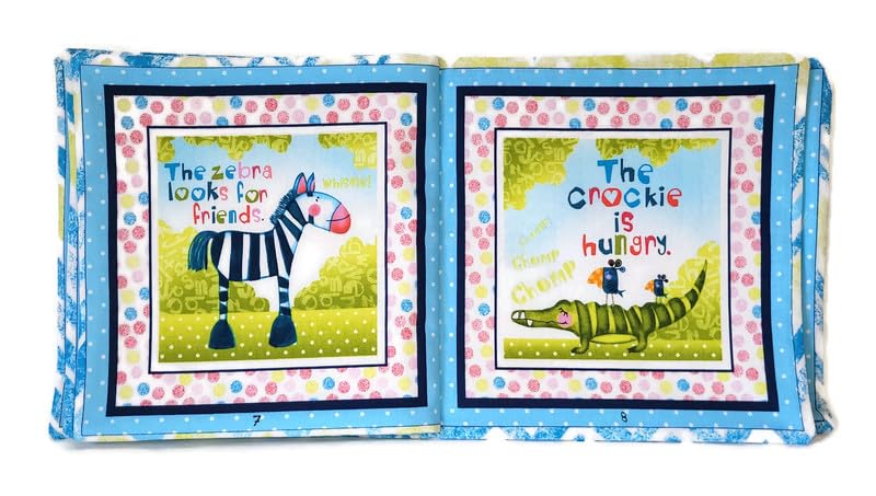 Chomp Stomp Tweet Soft Cloth Book for Babies