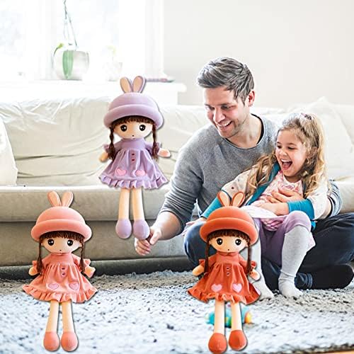 IKASUS Plush Baby Doll Girl for Kids
