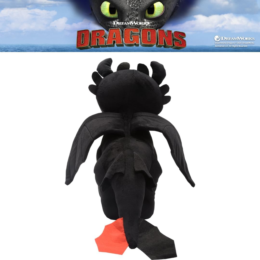 Franco Bedding Plush Pillow Buddy Toothless Dragon