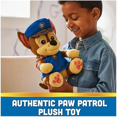 Paw Patrol Chase Plushie 10-Inch Reversible Bedtime Toy