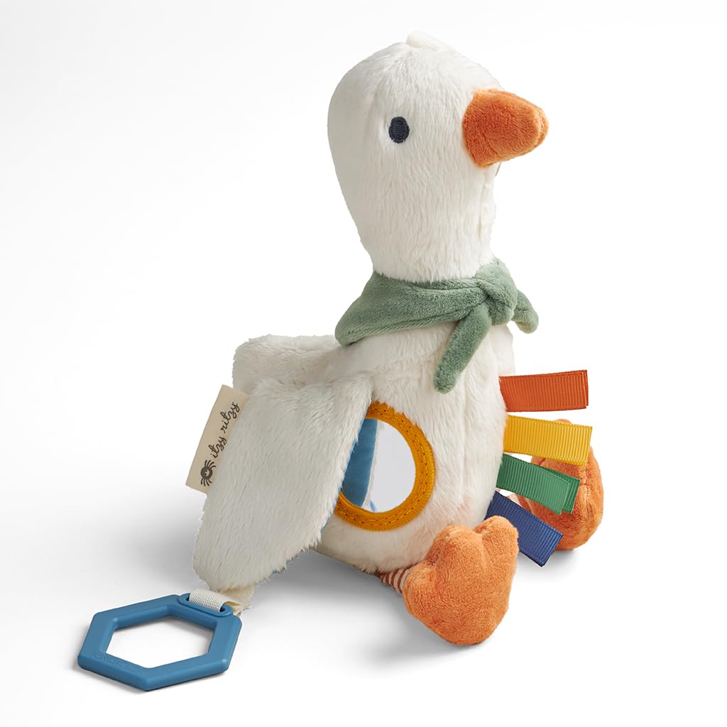 Itzy Ritzy Bitzy Traveler Car Seat Stroller Toy Goose