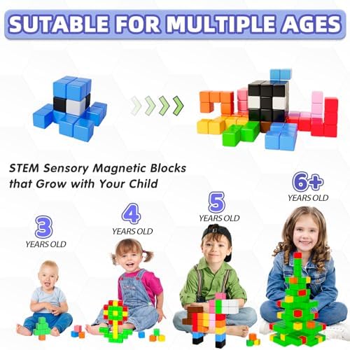 Magnetic Blocks for Toddlers and Preschoolers