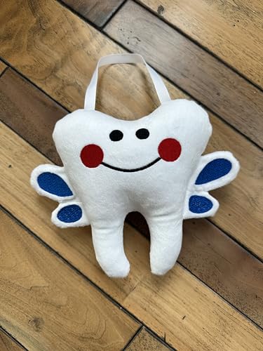 Custom Tooth Fairy Pillow with Name Handmade for Kids