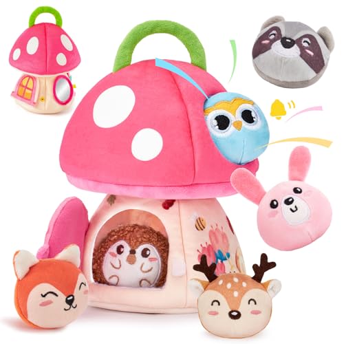 Hahaland Baby Girl 6-12 Months Sensory Toy Set