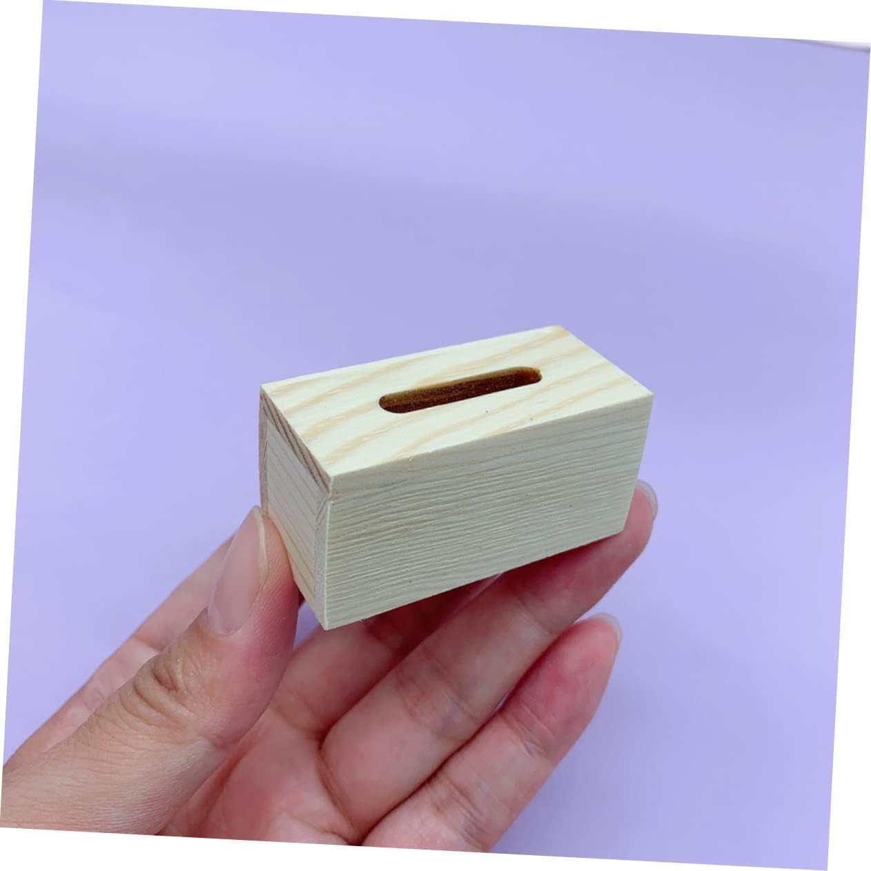 HONMEET Miniature Supply Dollhouse Decor Crinkle Paper Box