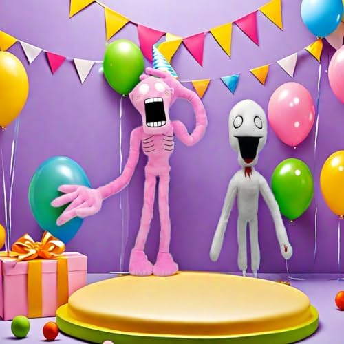POPRORE Siren Head Shy Man Horror Plush - 2PCS Pink