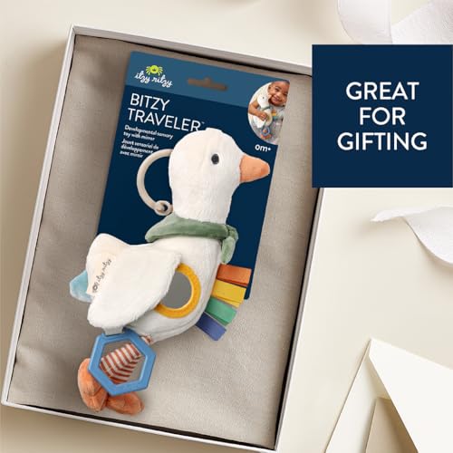 Itzy Ritzy Bitzy Traveler Car Seat Stroller Toy Goose