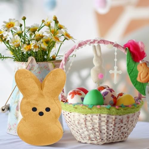 Easter Bunny Plush Set 6Pcs Cute Stuffed Animal Toys