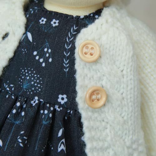 Handmade Soft Girl Rag Doll - Ella 12 for Kids