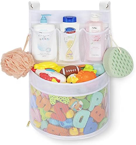 Ligereza Baby Bath Toy Organizer Large Capacity Quick Drying Mould Proof