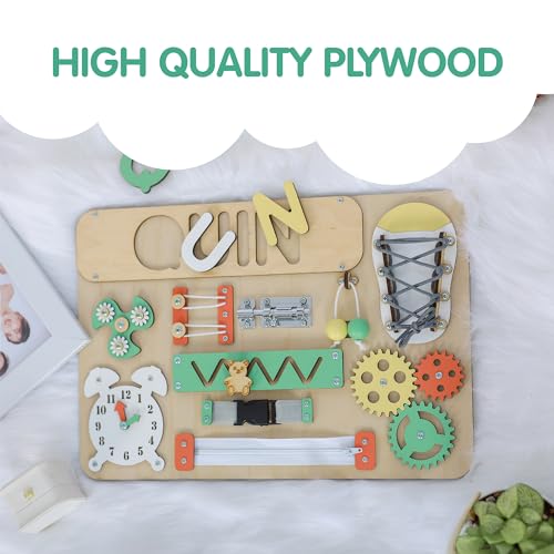 Customized Name Puzzle for Toddlers - Montessori Busy Board