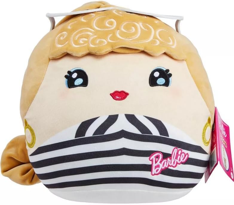 Barbie Cuutopia 10 Inch Plush Figure Black and White Outfit 1