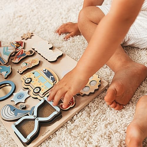 Personalized Busy Board with Childs Name