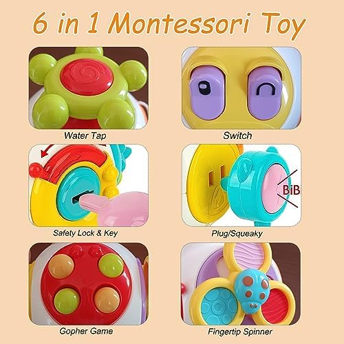 Busy Cube Montessori Toy for 18M Toddlers