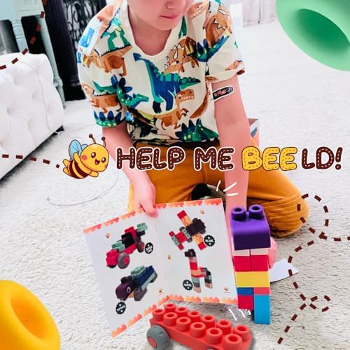 WaBee Baby Big Soft Toddler Blocks 40-Piece Set