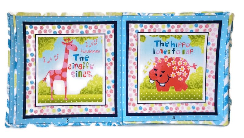 Chomp Stomp Tweet Soft Cloth Book for Babies