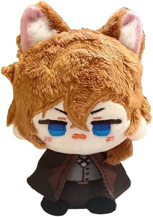 Cute Anime Plush Doll Nakahara Chuuya Keychain
