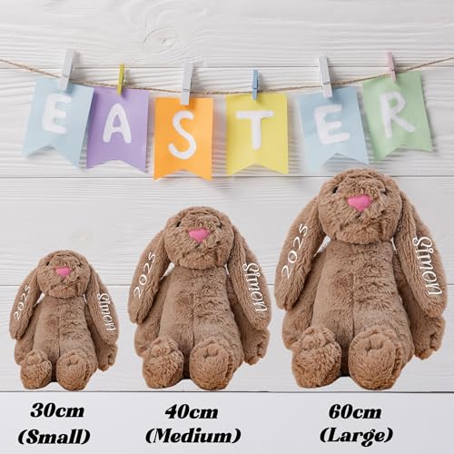 Personalized Easter Bunny Rabbit Stuffed Animal for Kids