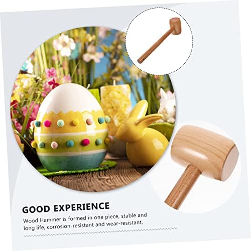 VICASKY Mini Wooden Hammer for Baby and Toddler Play