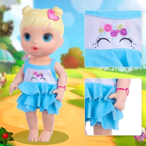UNICORN ELEMENT 10 Sets Baby Doll Clothes and Accessories