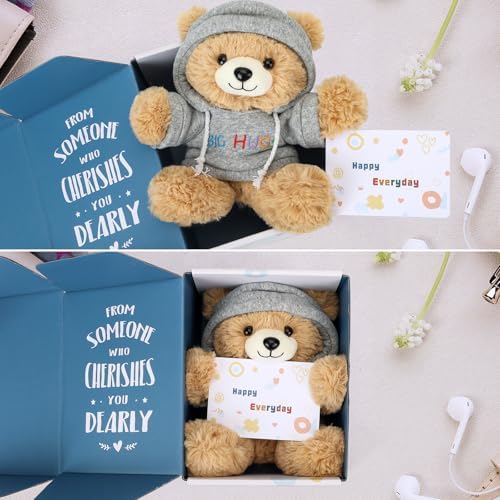 Osacoe Get Well Teddy Bear with Hoodie and Gift Box