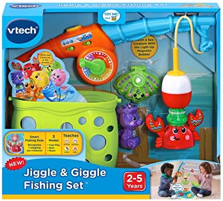 VTech Jiggle and Giggle Fishing Set for Kids 1