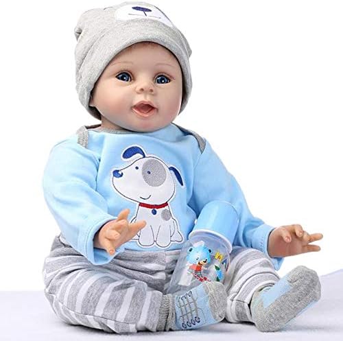 OYESY 4pcs Reborn Baby Boy Clothes Set Blue