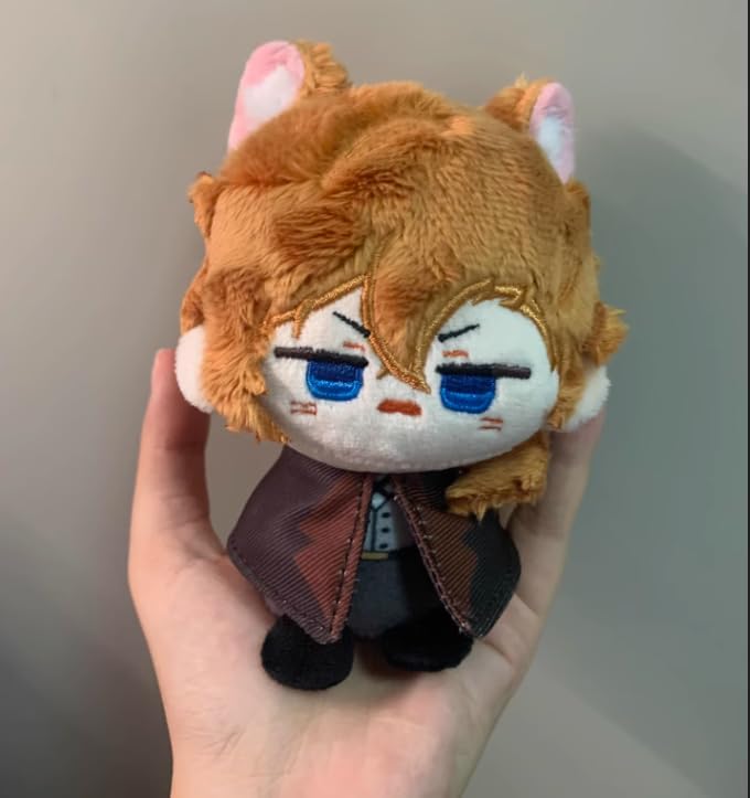 Cute Anime Plush Doll Nakahara Chuuya Keychain