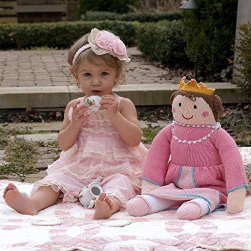 ZUBELS Baby Girls Milly The Princess 12-Inch Plush Doll