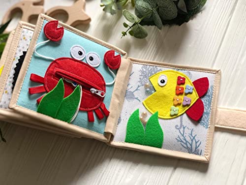 Quiet Baby Book with Animals and Shapes 1