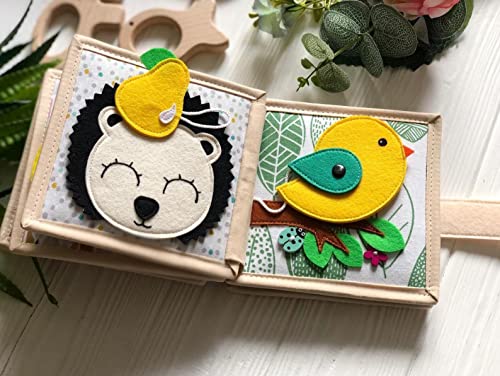 Quiet Baby Book with Animals and Shapes 1