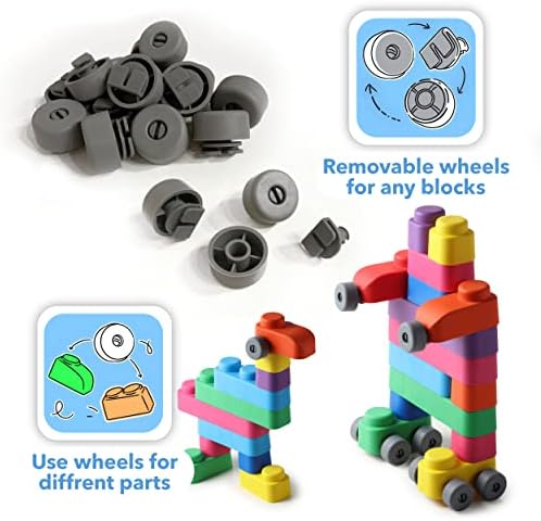 Far Far Land Soft Building Blocks for Toddlers 1-3 Years