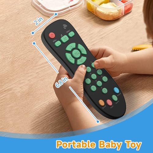 Baby TV Remote Control Toy with Light and Sounds 1