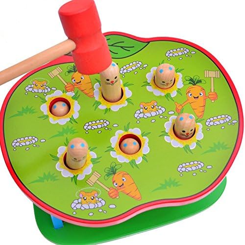 Heo Deluxe Pounding Bench Wooden Toy with Mallet