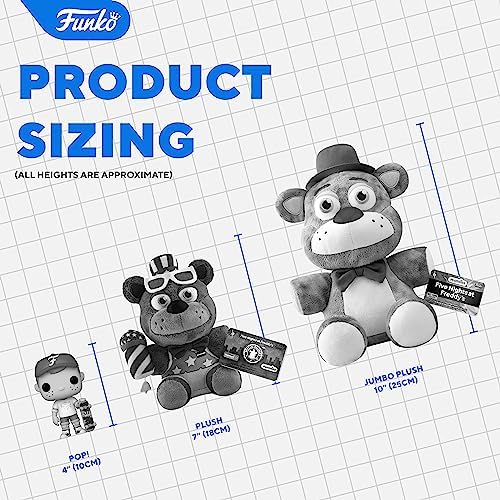 Funko Plush Lefty FNAF Pizza Simulator 7 Inch Collectible
