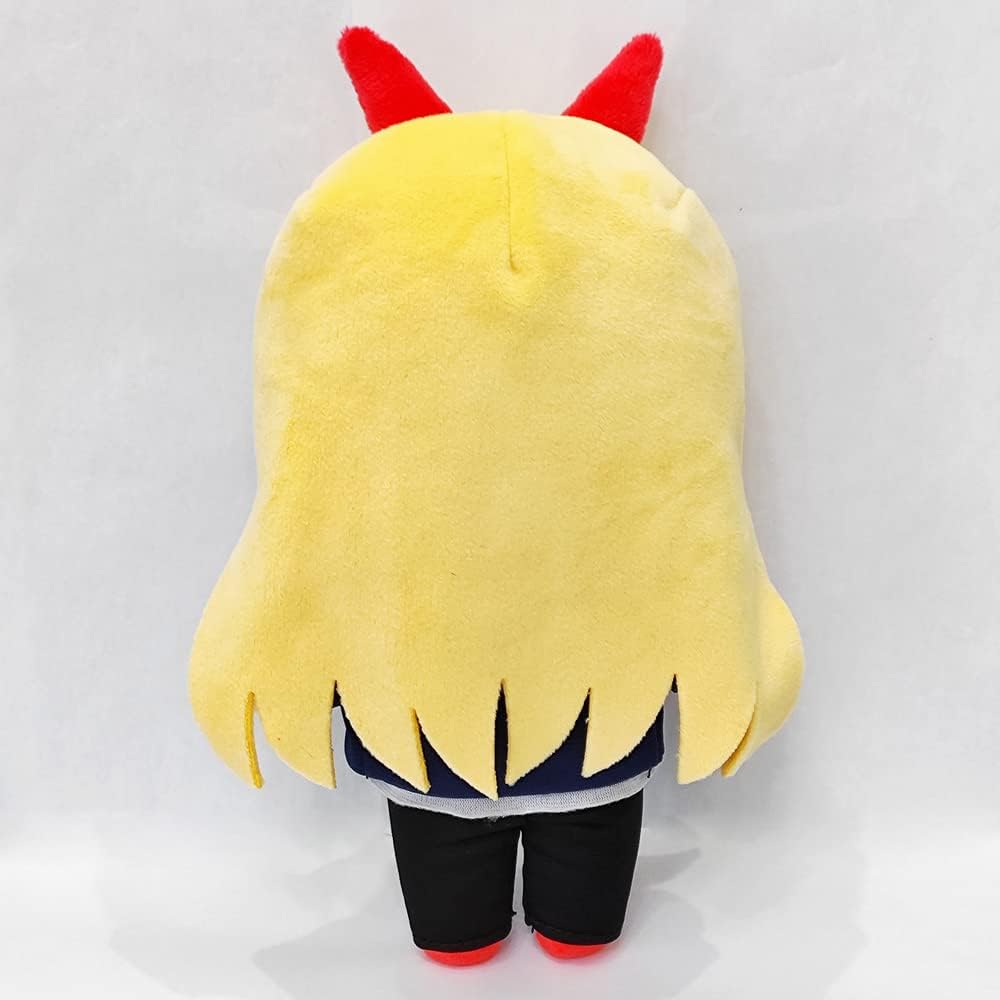 JCvCX Yello Hiar Girl with Evil Horns Plush Figure 1